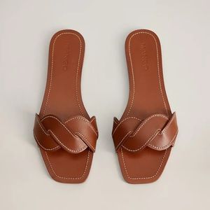 Mango braided Sandals